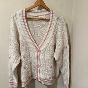 Taylor Swift Lover Cardigan
NWT
SIZE: MED/LG